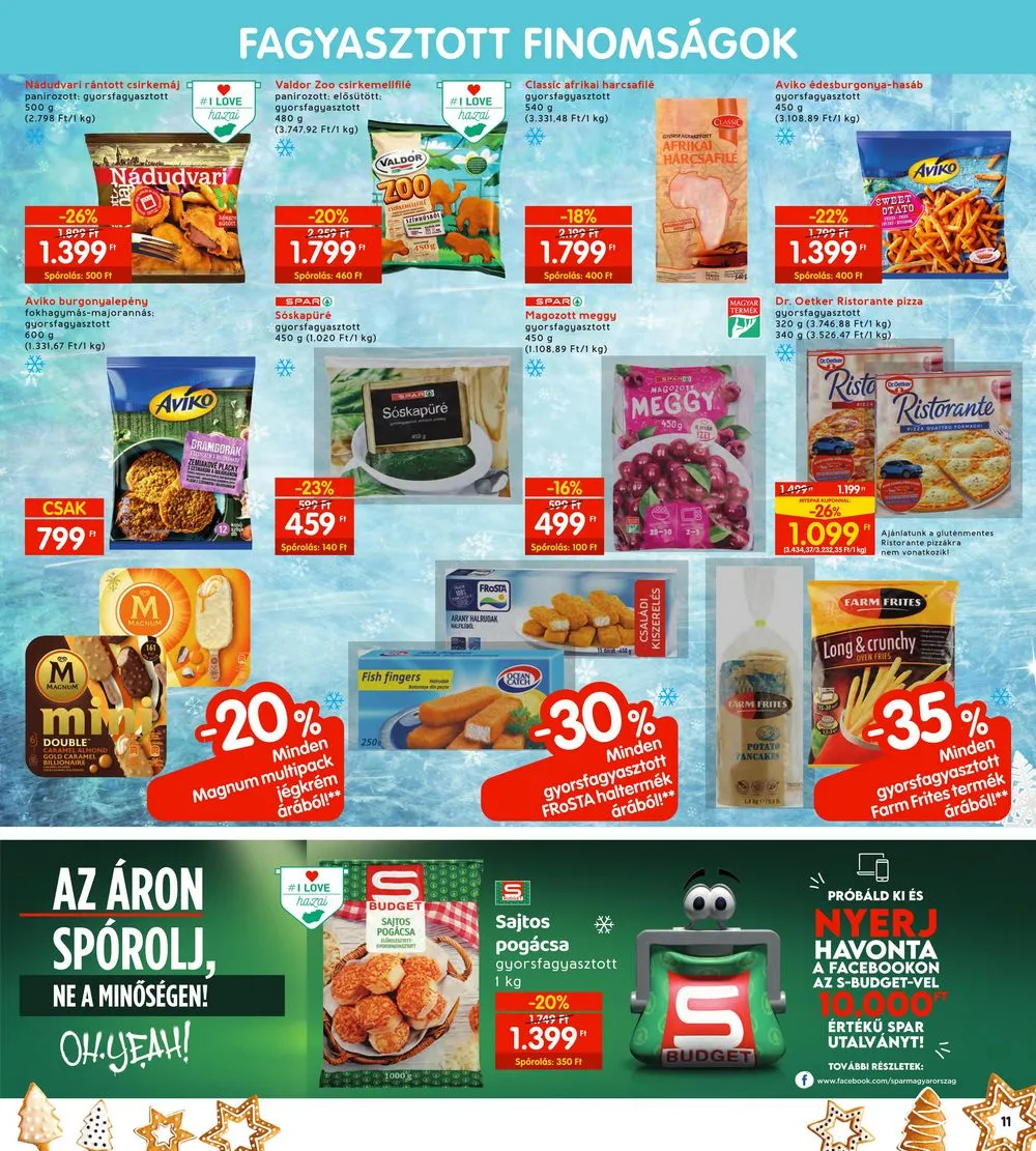 Interspar akciós újság 11.30–12.06 – 11. oldal