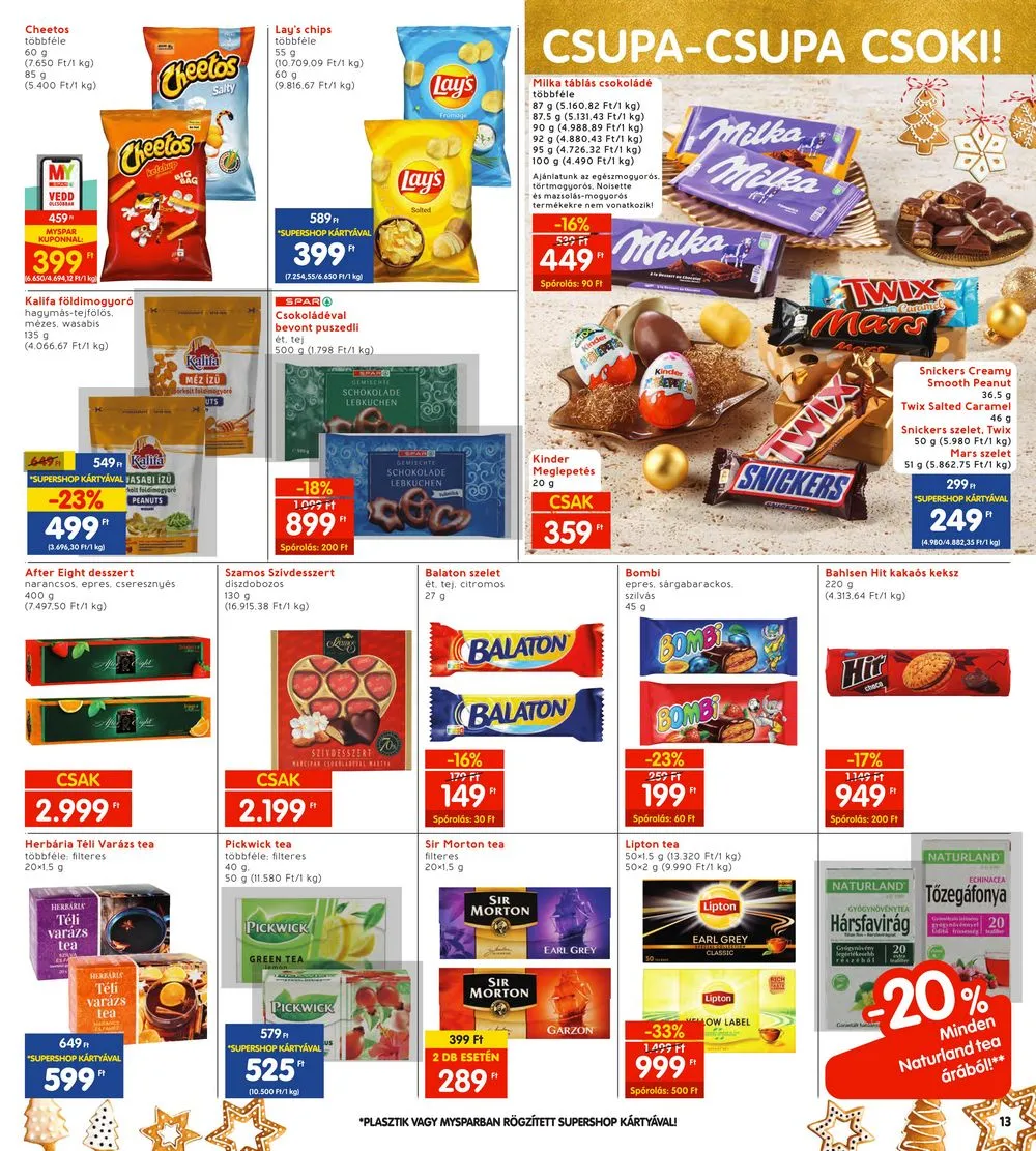 Interspar akciós újság 11.30–12.06 – 13. oldal