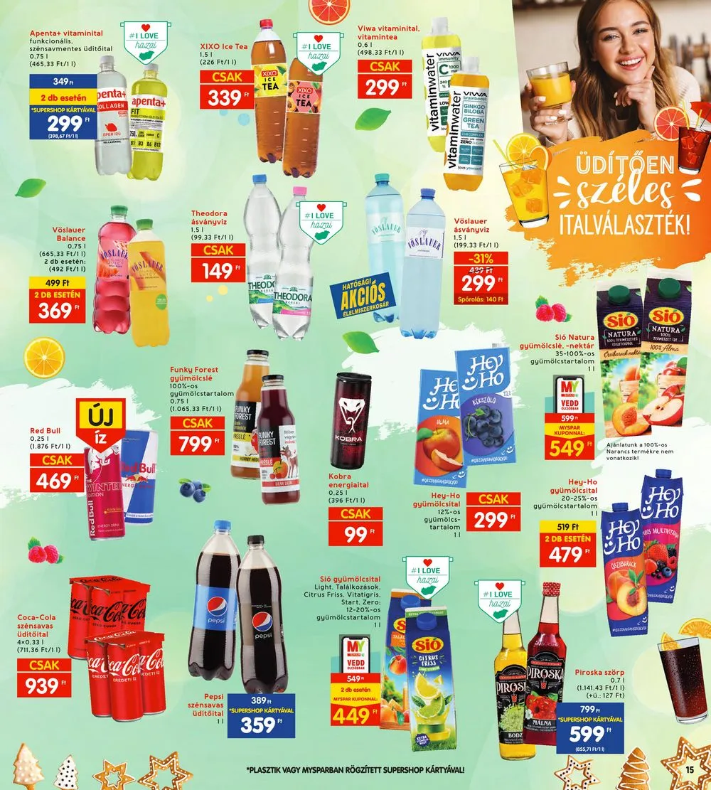 Interspar akciós újság 11.30–12.06 – 15. oldal