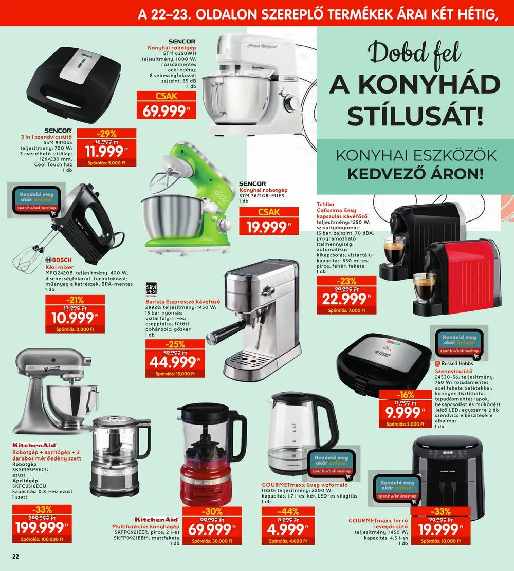 Interspar akciós újság 11.30–12.06 – 22. oldal