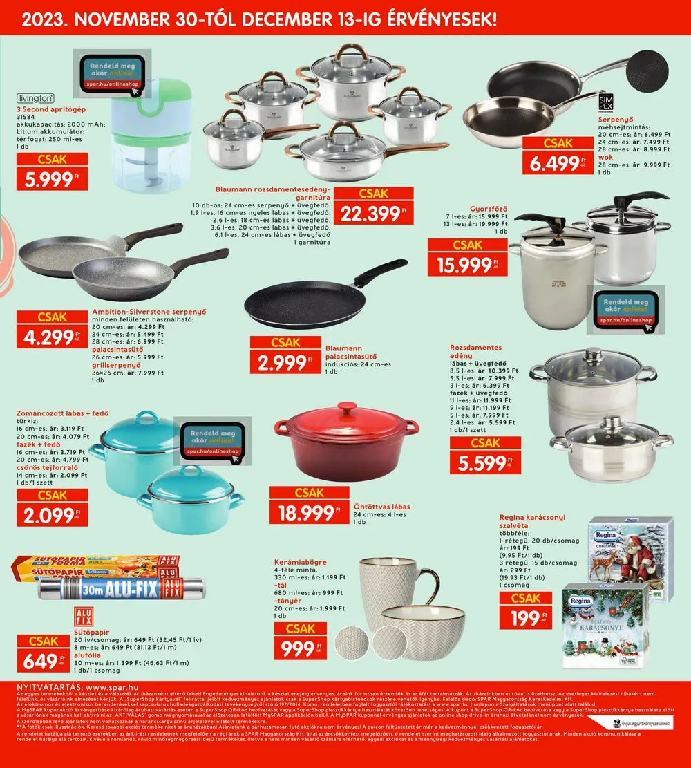 Interspar akciós újság 11.30–12.06 – 23. oldal