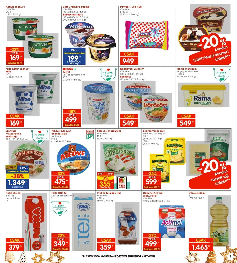 Interspar akciós újság 11.30–12.06 – 7. oldal