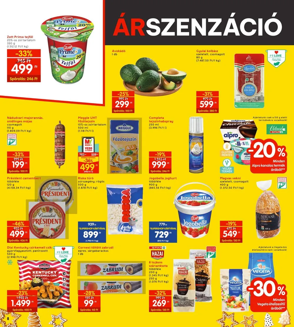 Interspar akciós újság 11.30–12.06 – 8. oldal