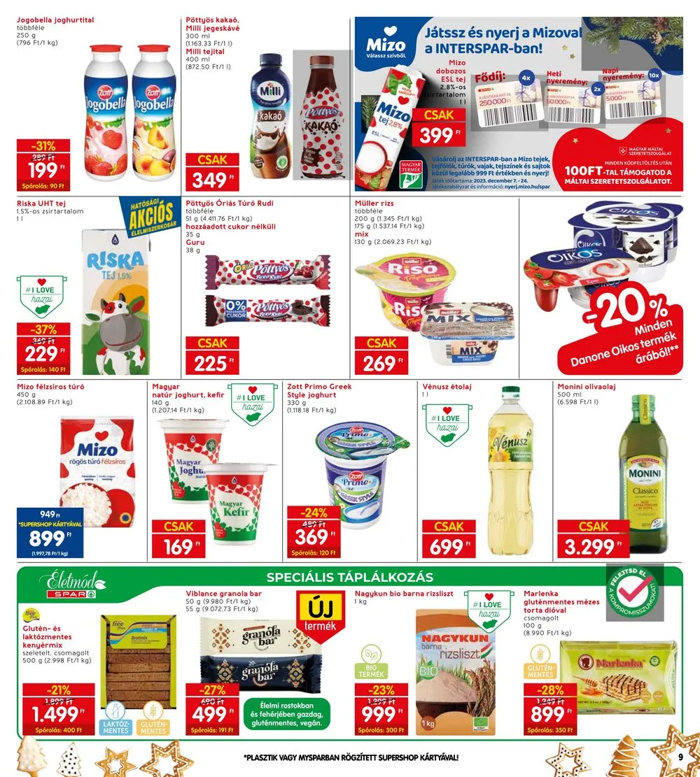 Interspar akciós újság 12.07–12.13 – 10. oldal