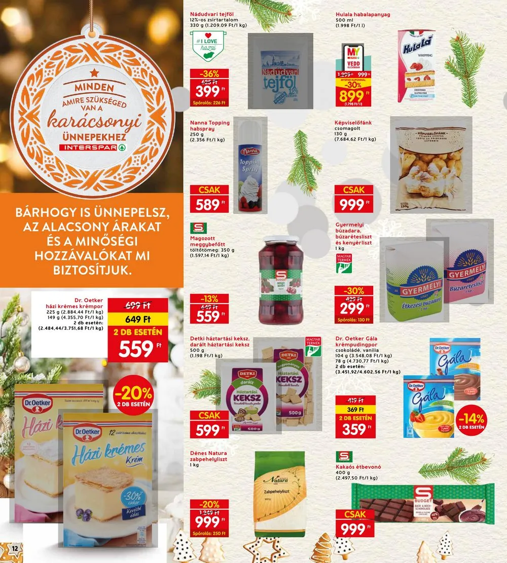 Interspar akciós újság 12.07–12.13 – 13. oldal