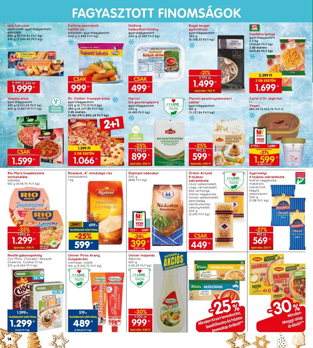 Interspar akciós újság 12.07–12.13 – 15. oldal