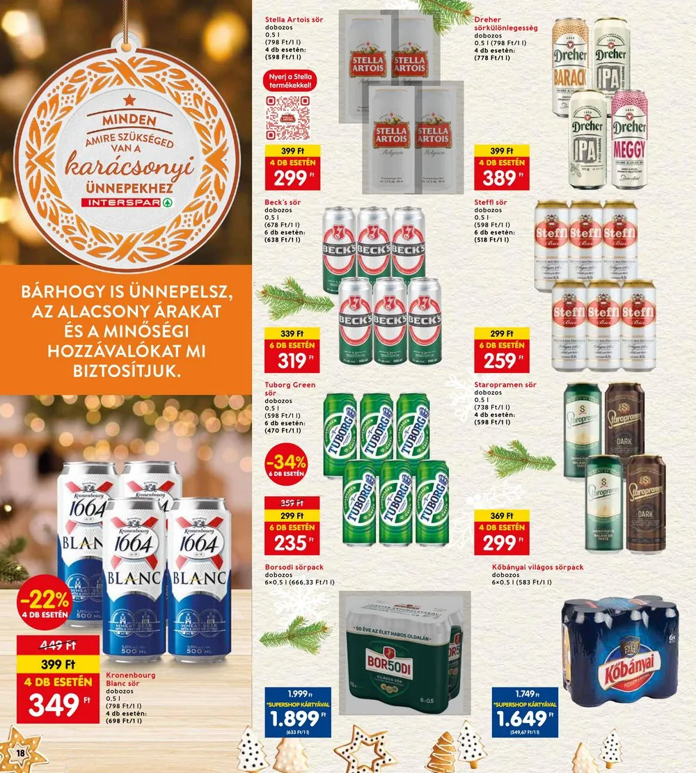Interspar akciós újság 12.07–12.13 – 19. oldal