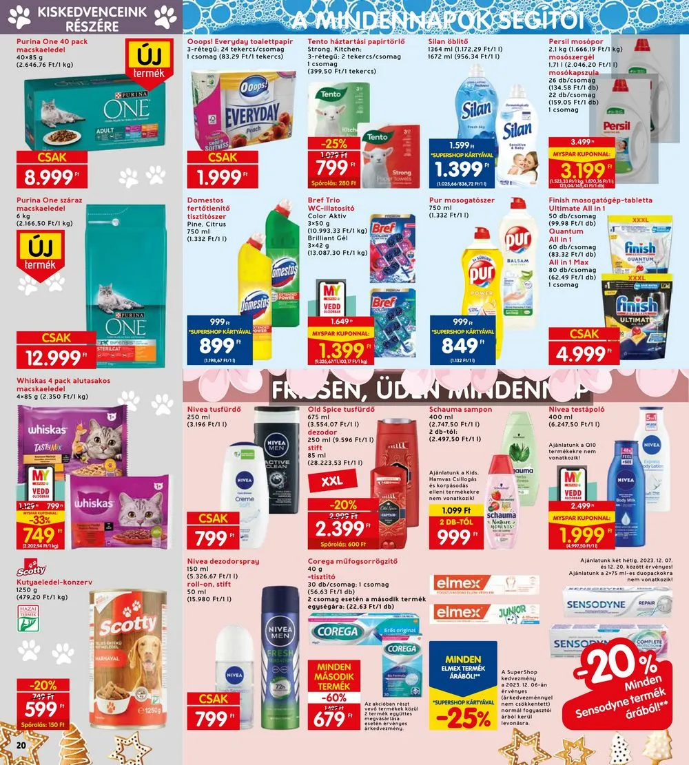 Interspar akciós újság 12.07–12.13 – 21. oldal