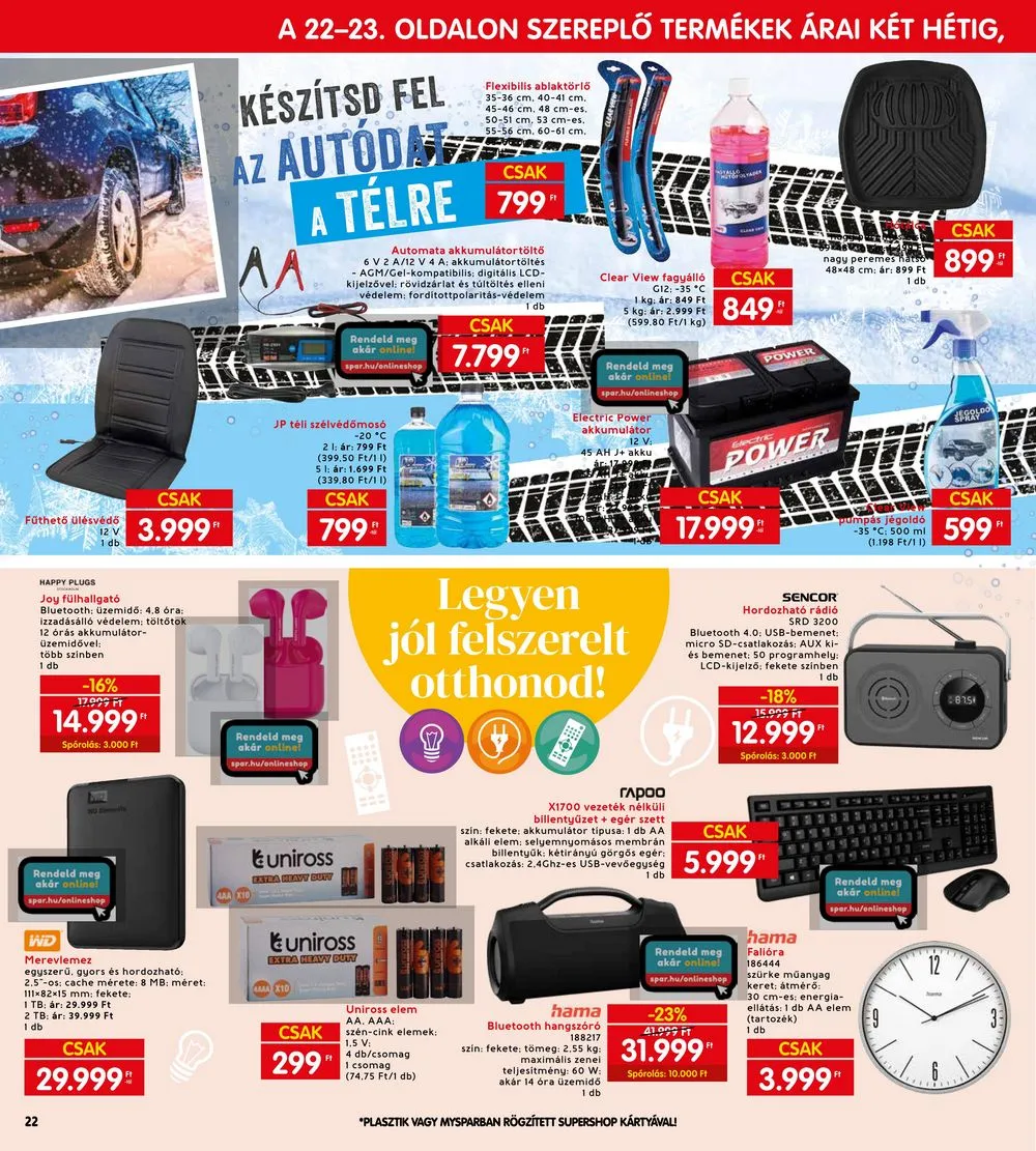 Interspar akciós újság 12.07–12.13 – 23. oldal