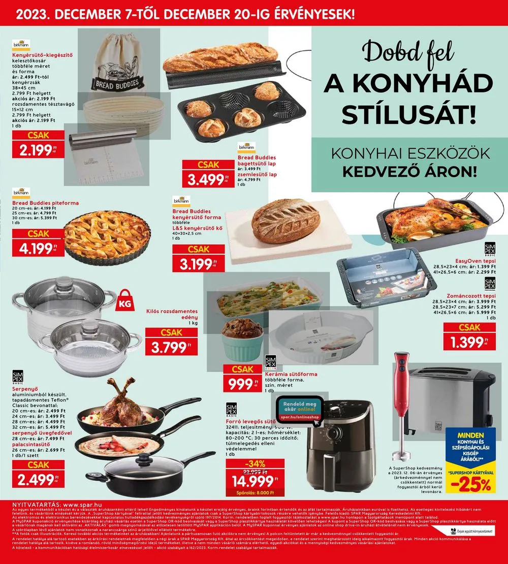 Interspar akciós újság 12.07–12.13 – 24. oldal