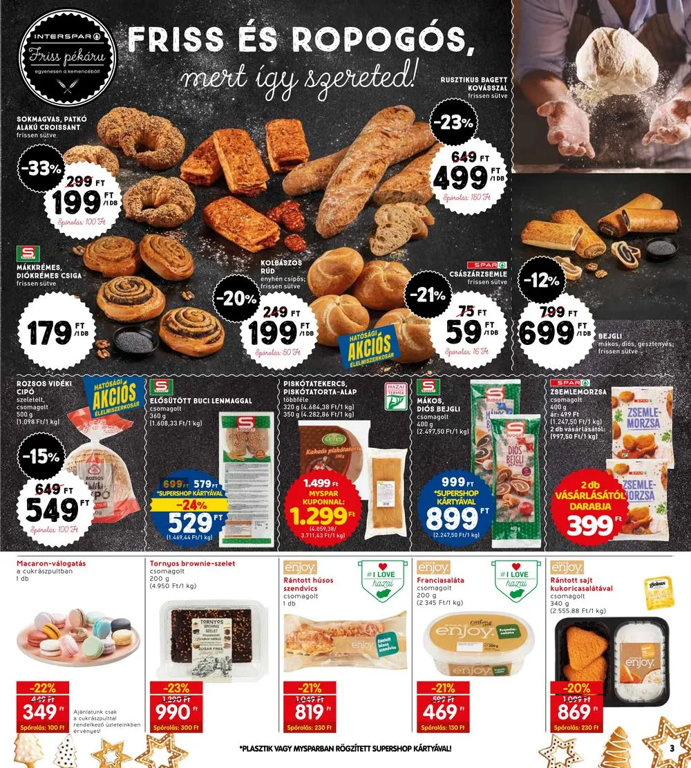 Interspar akciós újság 12.07–12.13 – 4. oldal