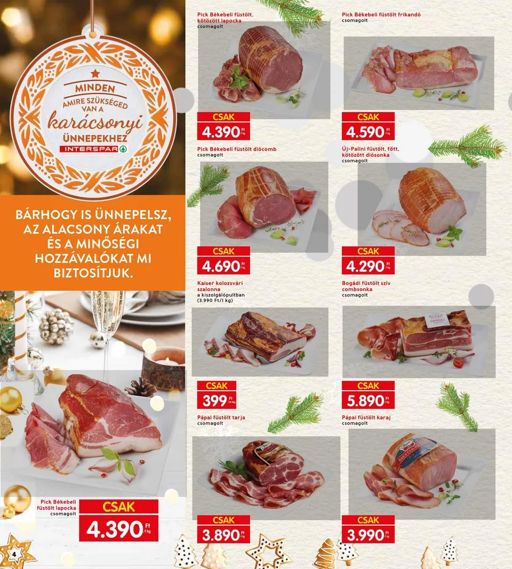 Interspar akciós újság 12.07–12.13 – 5. oldal
