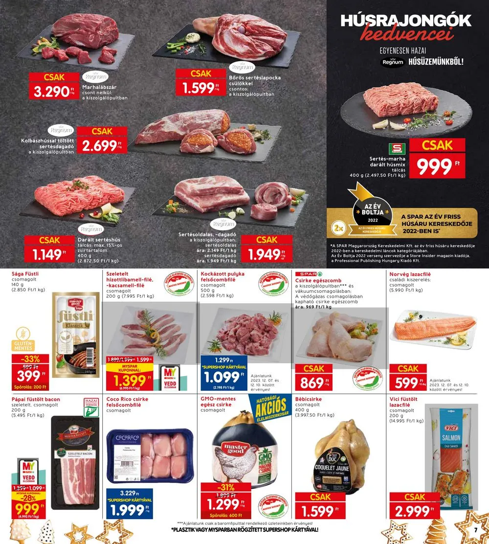 Interspar akciós újság 12.07–12.13 – 8. oldal