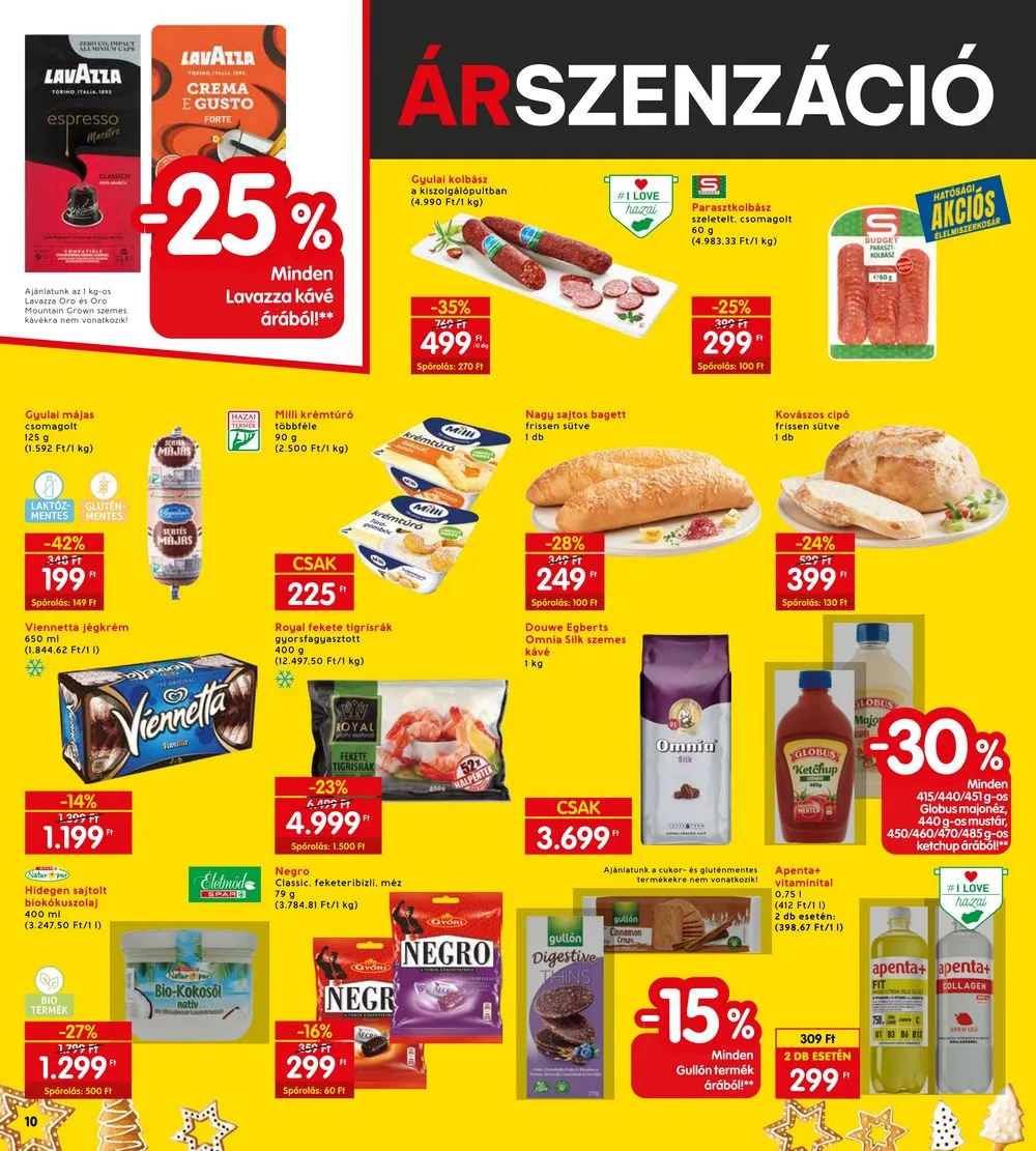 Interspar akciós újság 12.14–12.24 – 10. oldal