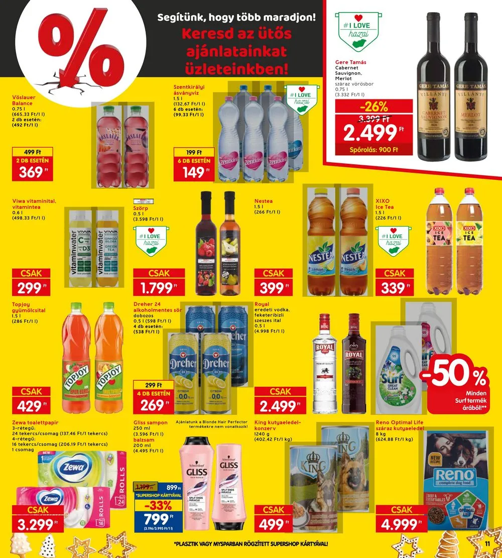 Interspar akciós újság 12.14–12.24 – 11. oldal