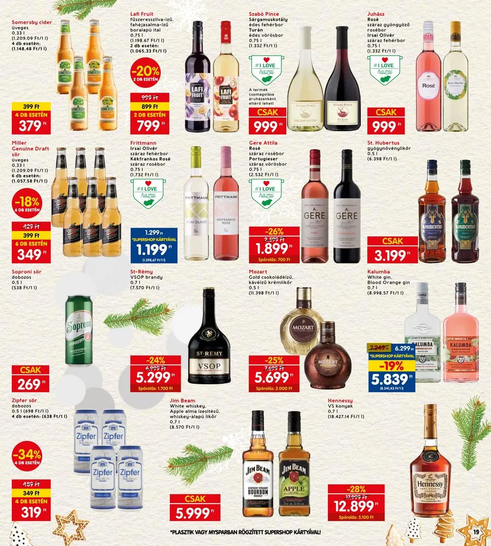 Interspar akciós újság 12.14–12.24 – 19. oldal