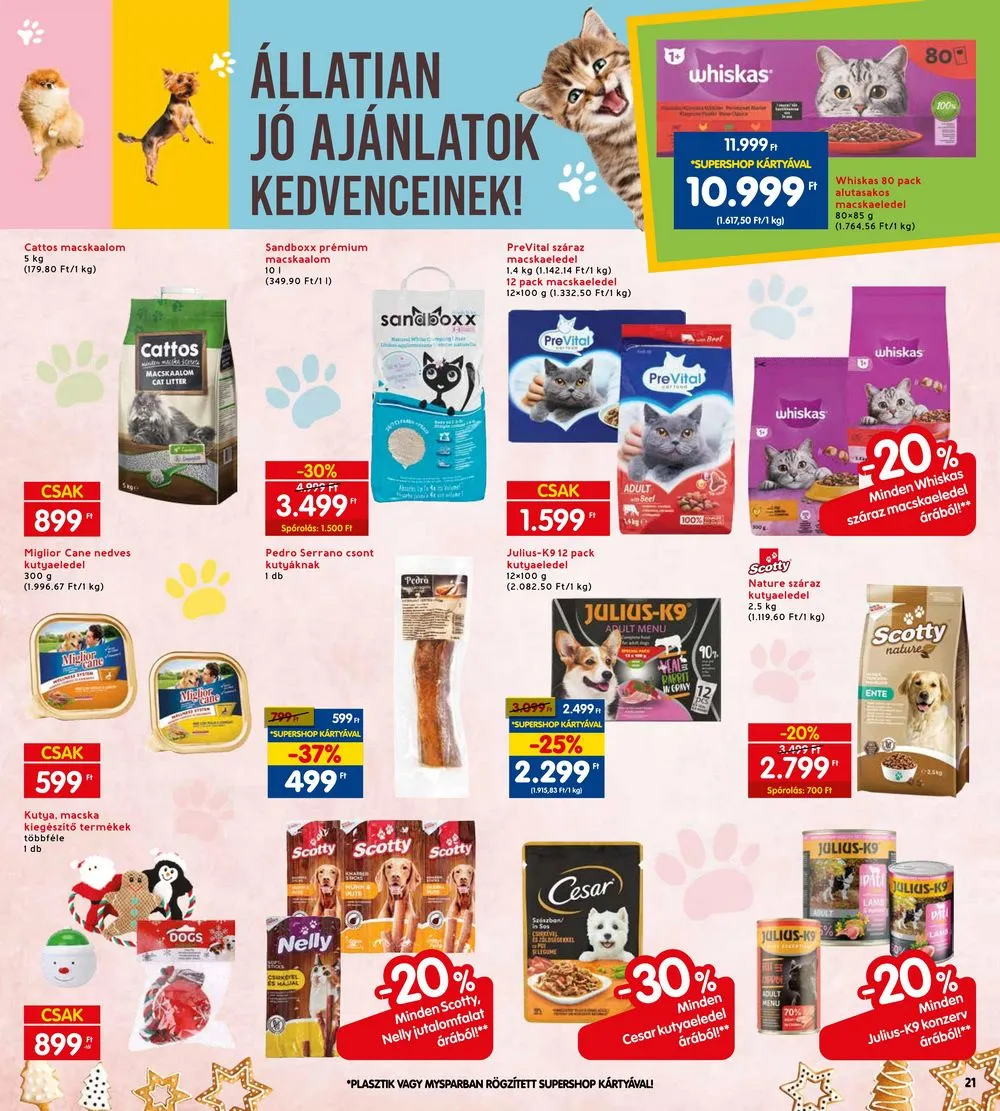 Interspar akciós újság 12.14–12.24 – 21. oldal