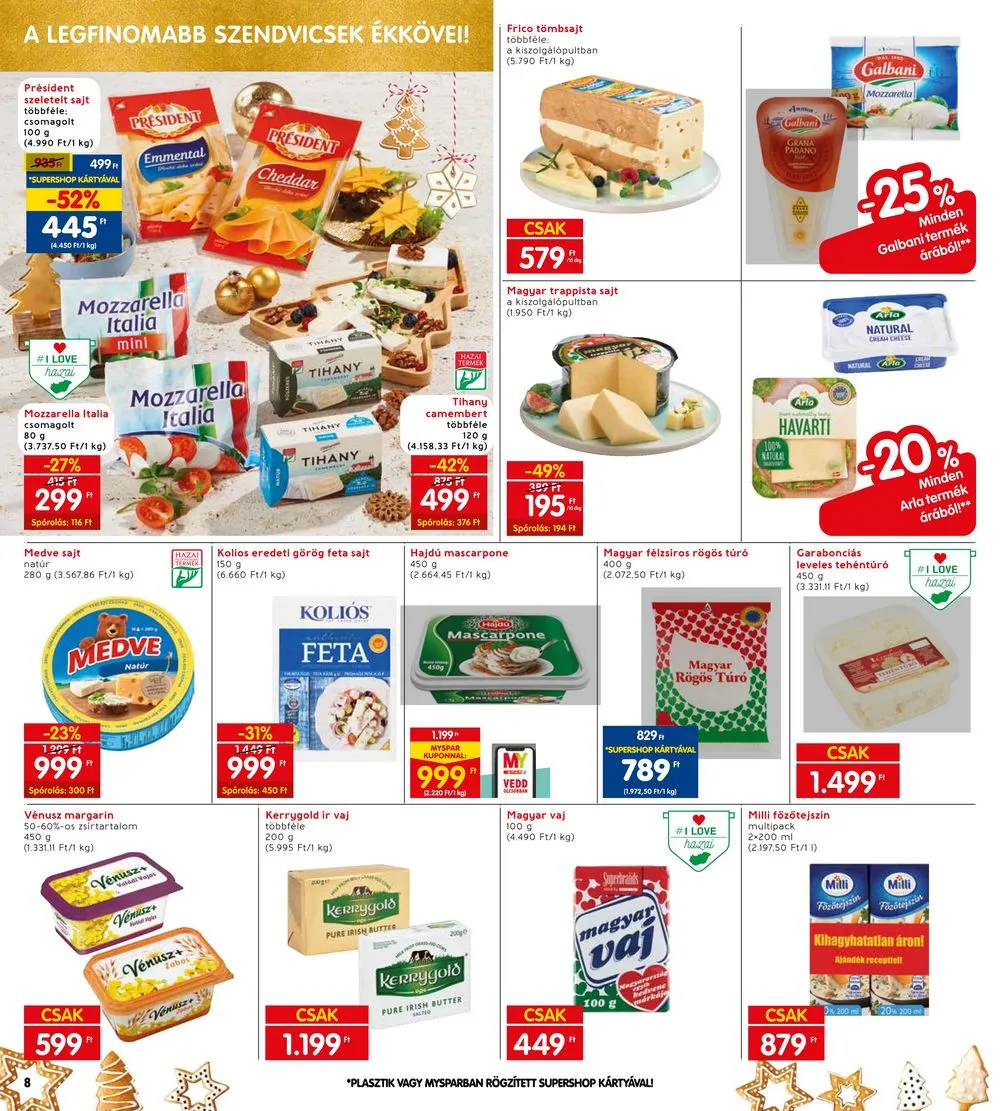Interspar akciós újság 12.14–12.24 – 8. oldal