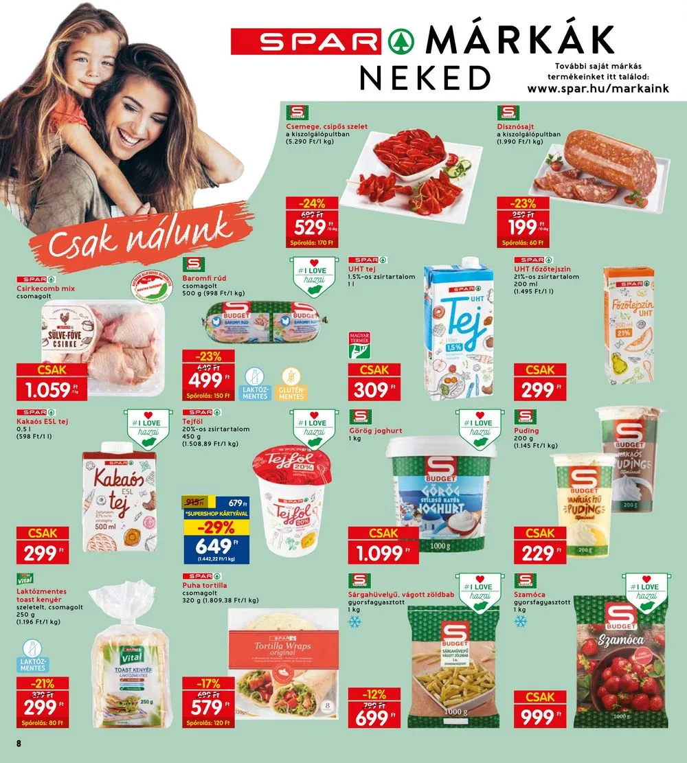 Interspar akciós újság 01.02–01.10 – 8. oldal