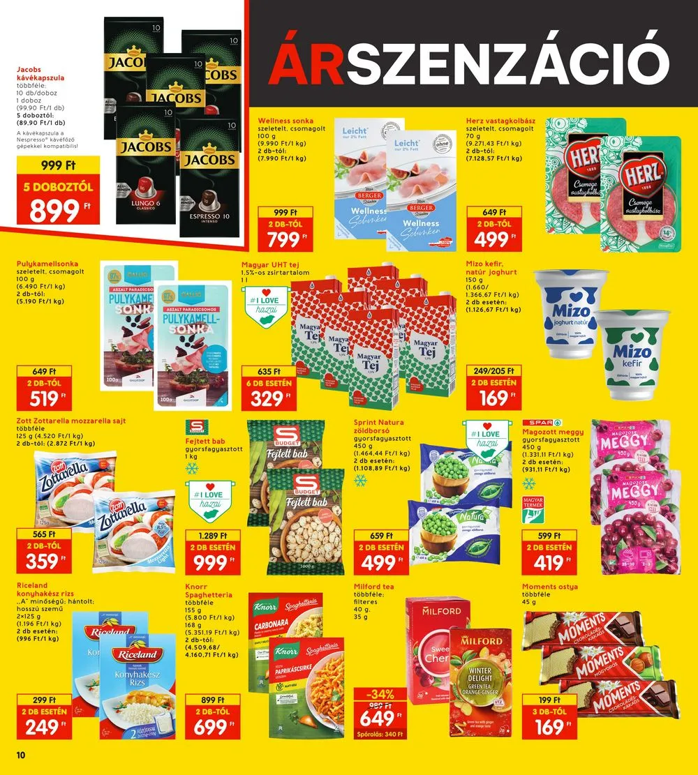 Interspar akciós újság 01.11–01.17 – 10. oldal