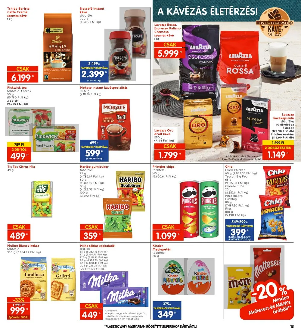 Interspar akciós újság 01.11–01.17 – 13. oldal
