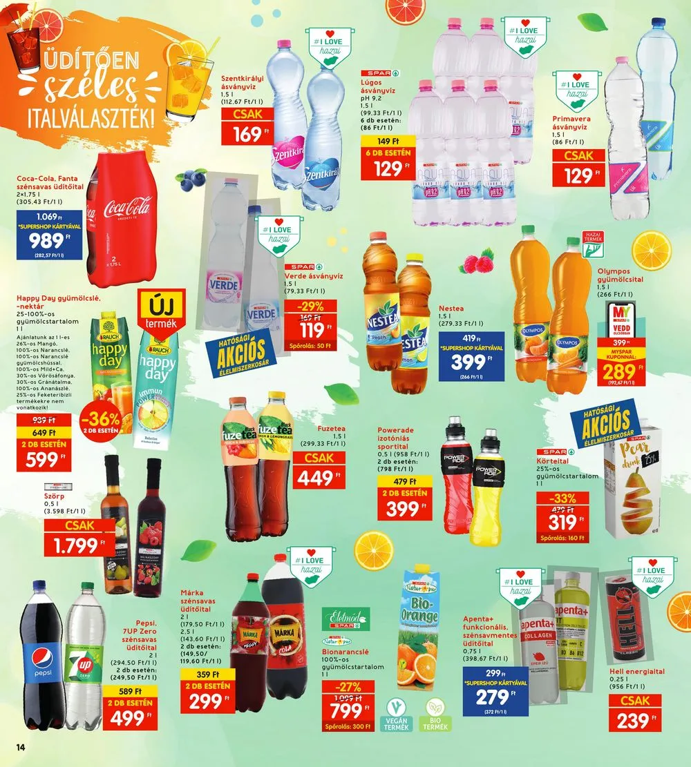 Interspar akciós újság 01.11–01.17 – 14. oldal