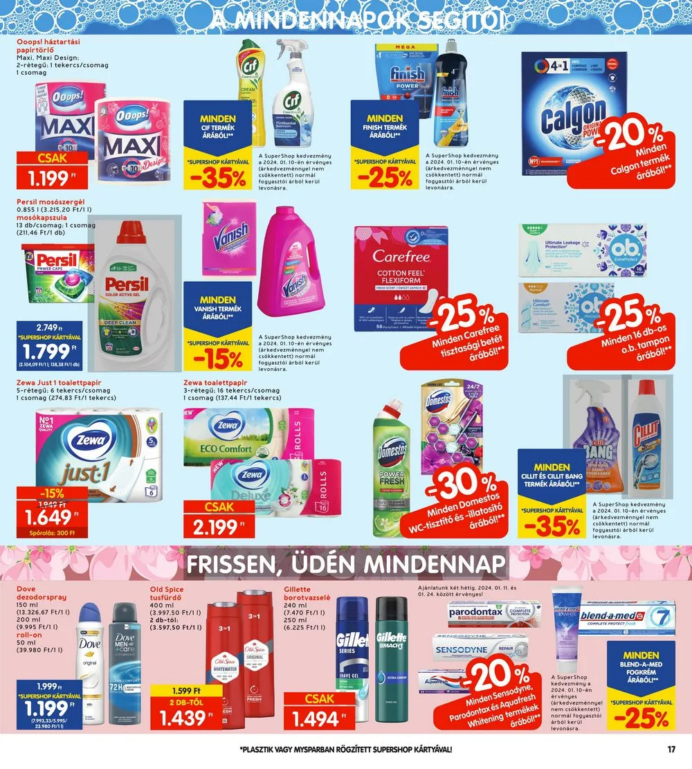 Interspar akciós újság 01.11–01.17 – 17. oldal