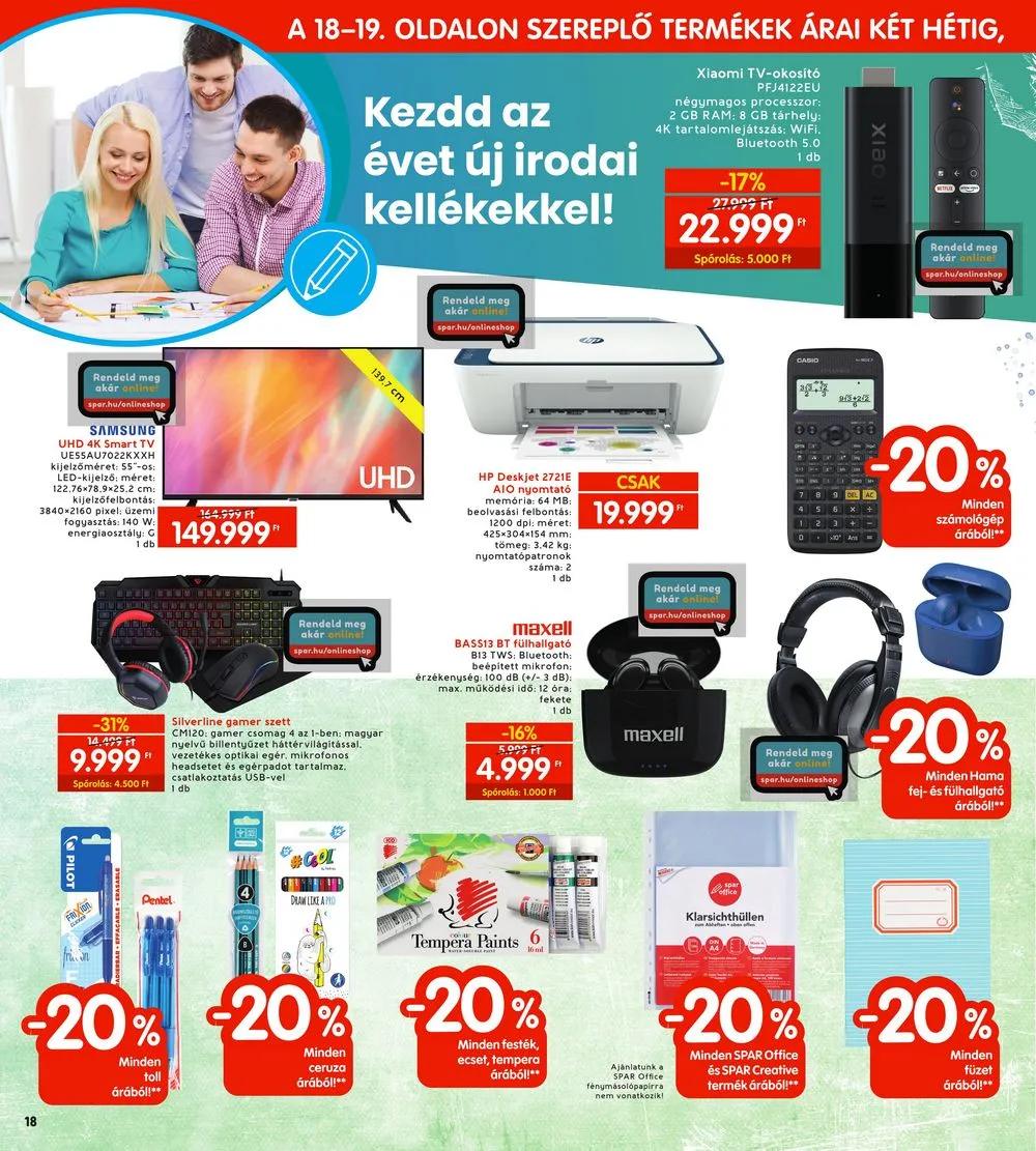Interspar akciós újság 01.11–01.17 – 18. oldal
