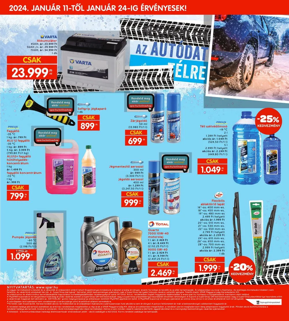 Interspar akciós újság 01.11–01.17 – 19. oldal