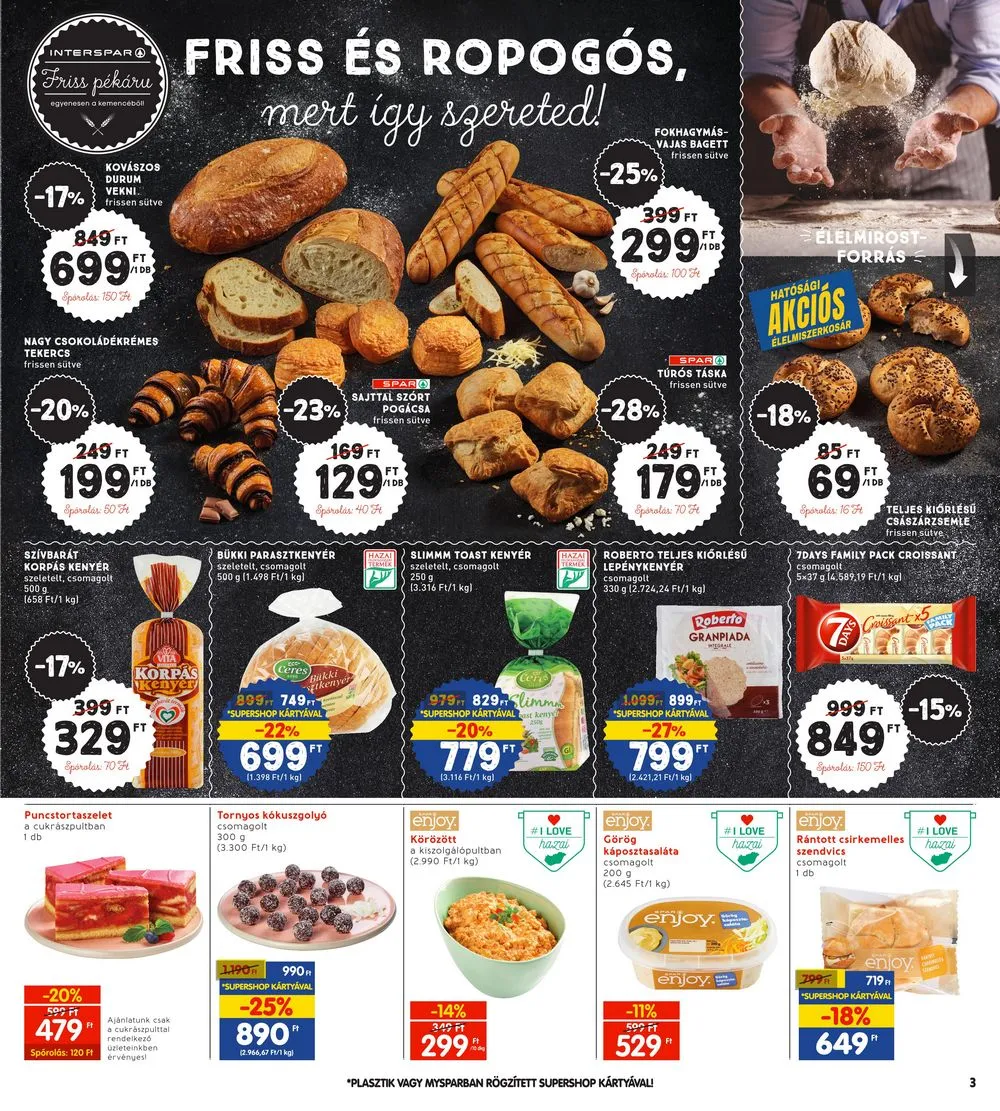 Interspar akciós újság 01.11–01.17 – 3. oldal