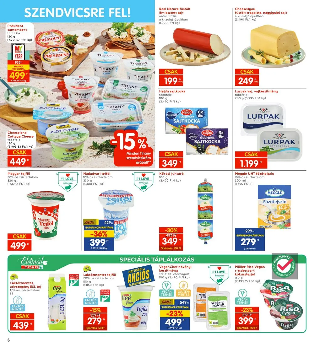 Interspar akciós újság 01.11–01.17 – 6. oldal