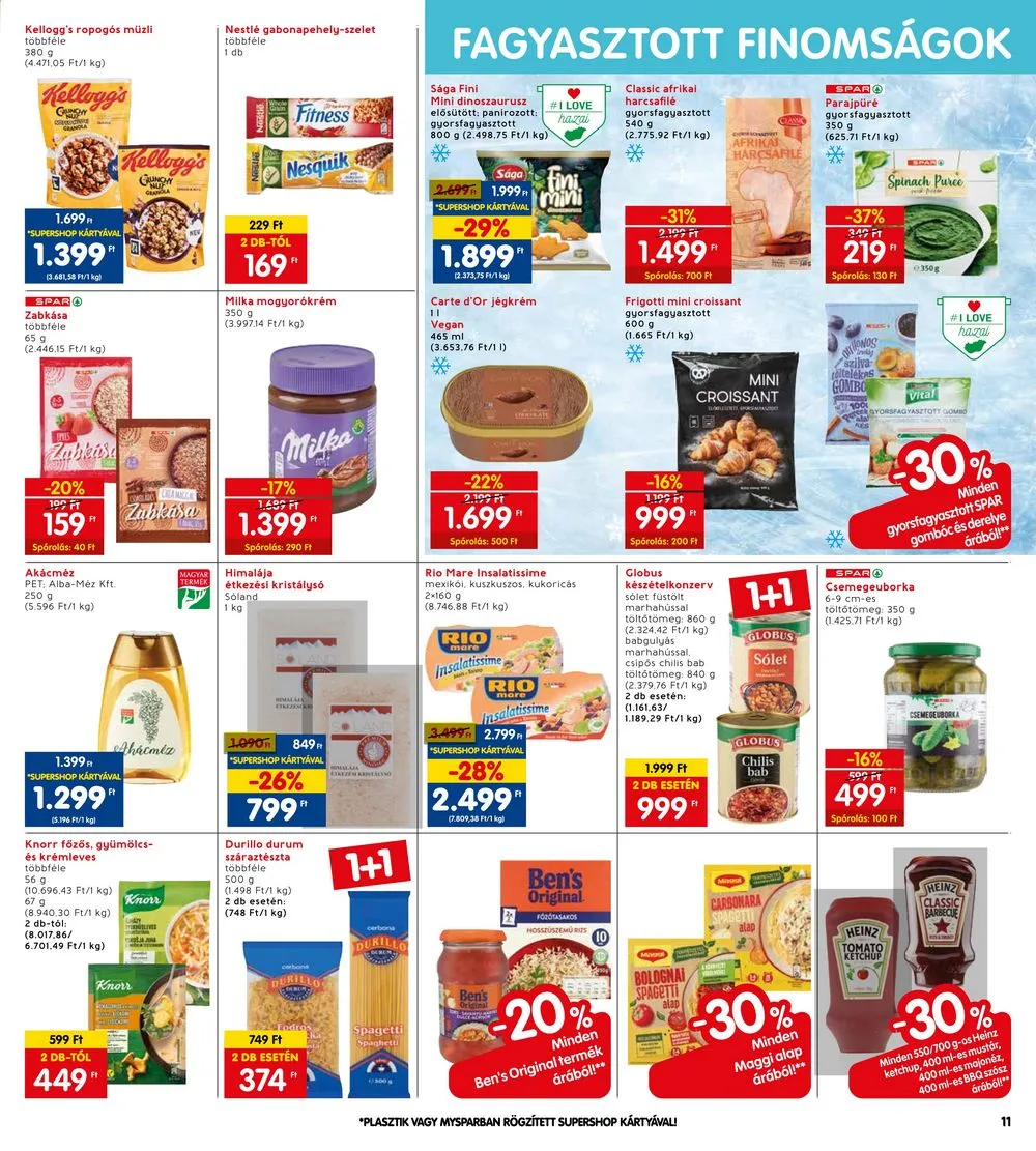 Interspar akciós újság 01.18–01.24 – 11. oldal