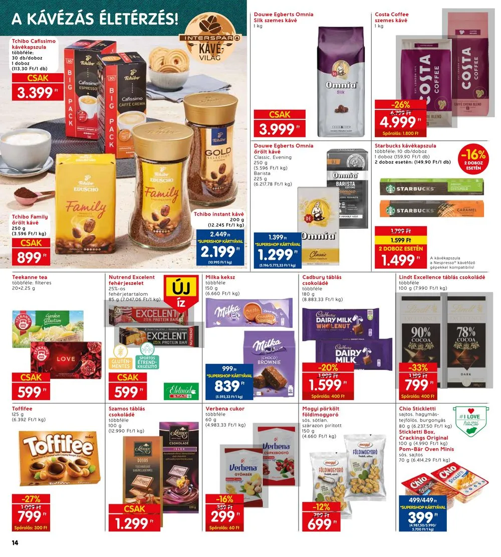 Interspar akciós újság 01.18–01.24 – 14. oldal
