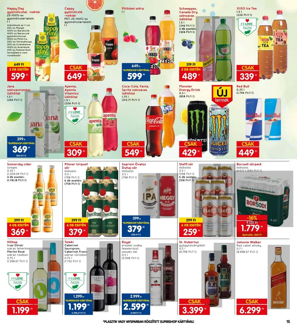 Interspar akciós újság 01.18–01.24 – 15. oldal