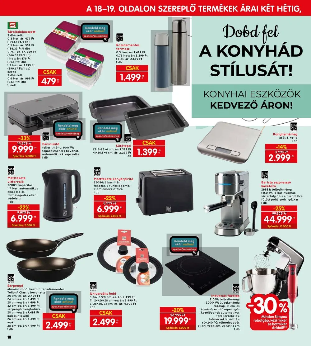 Interspar akciós újság 01.18–01.24 – 18. oldal