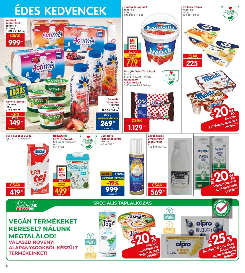 Interspar akciós újság 01.18–01.24 – 8. oldal