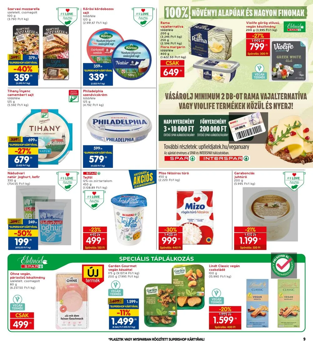 Interspar akciós újság 01.18–01.24 – 9. oldal