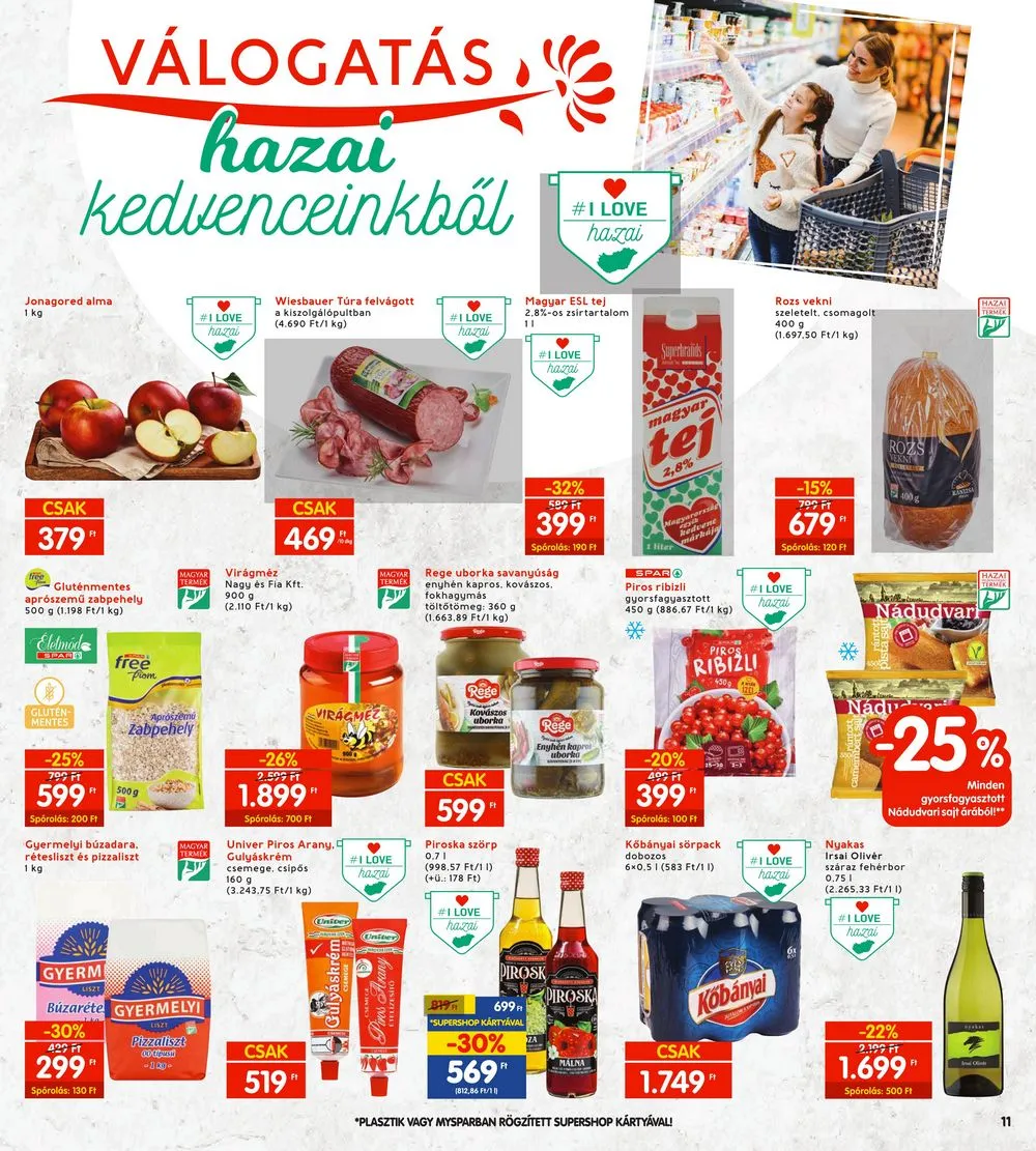 Interspar akciós újság 01.25–01.31 – 11. oldal