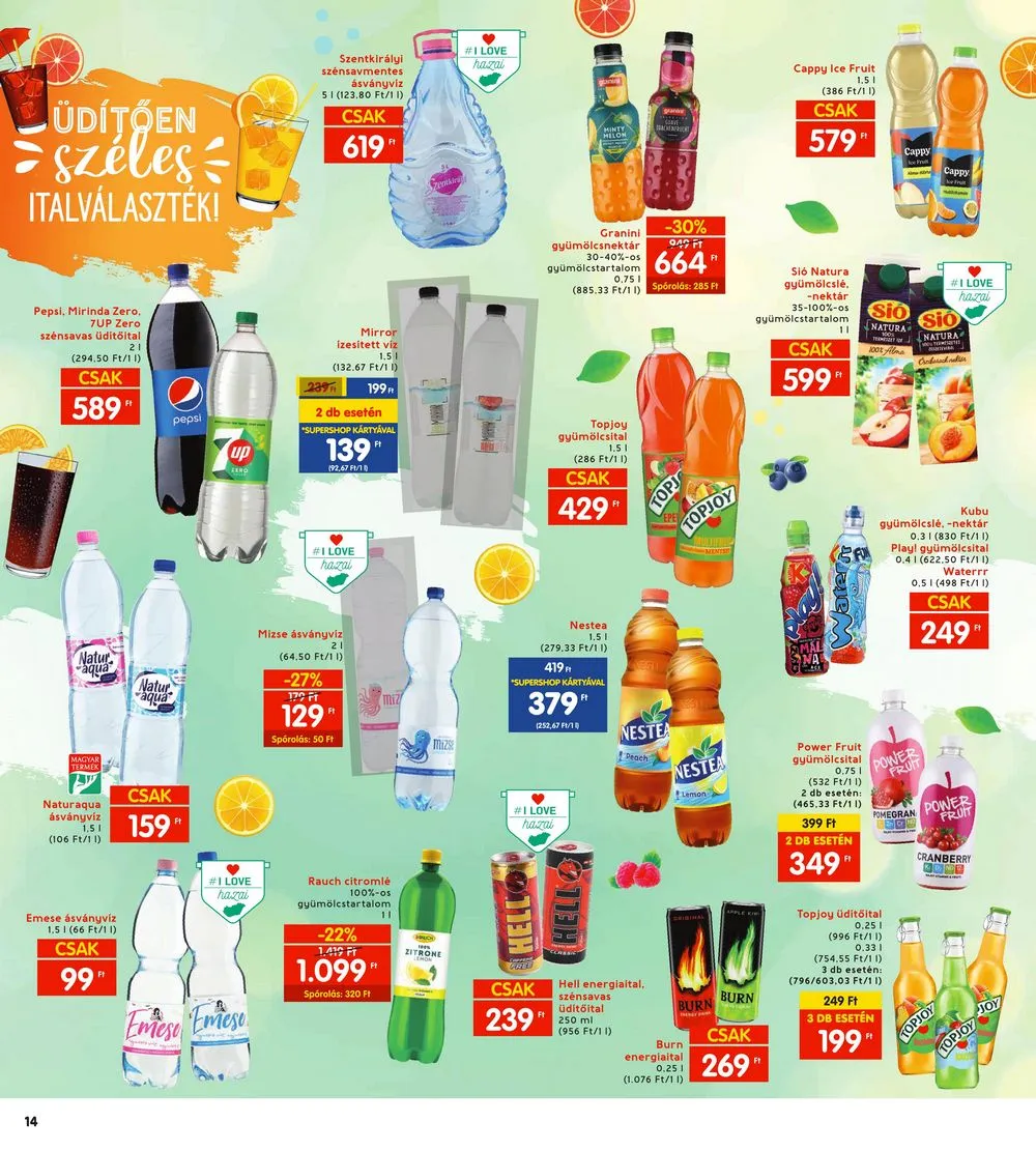 Interspar akciós újság 01.25–01.31 – 14. oldal