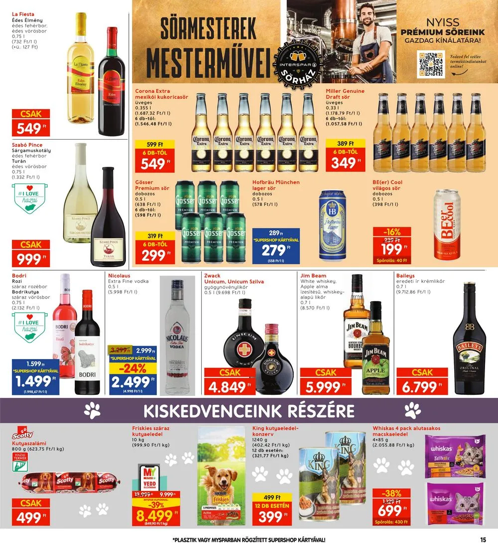 Interspar akciós újság 01.25–01.31 – 15. oldal
