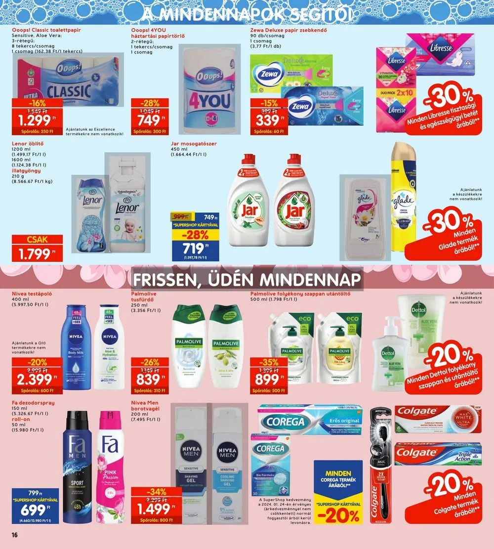 Interspar akciós újság 01.25–01.31 – 16. oldal