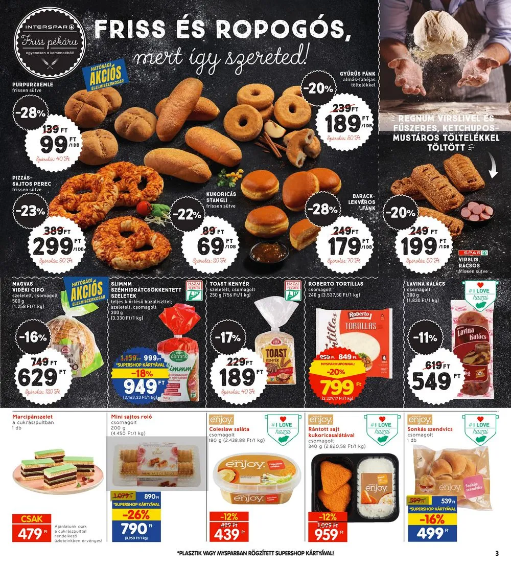 Interspar akciós újság 01.25–01.31 – 3. oldal