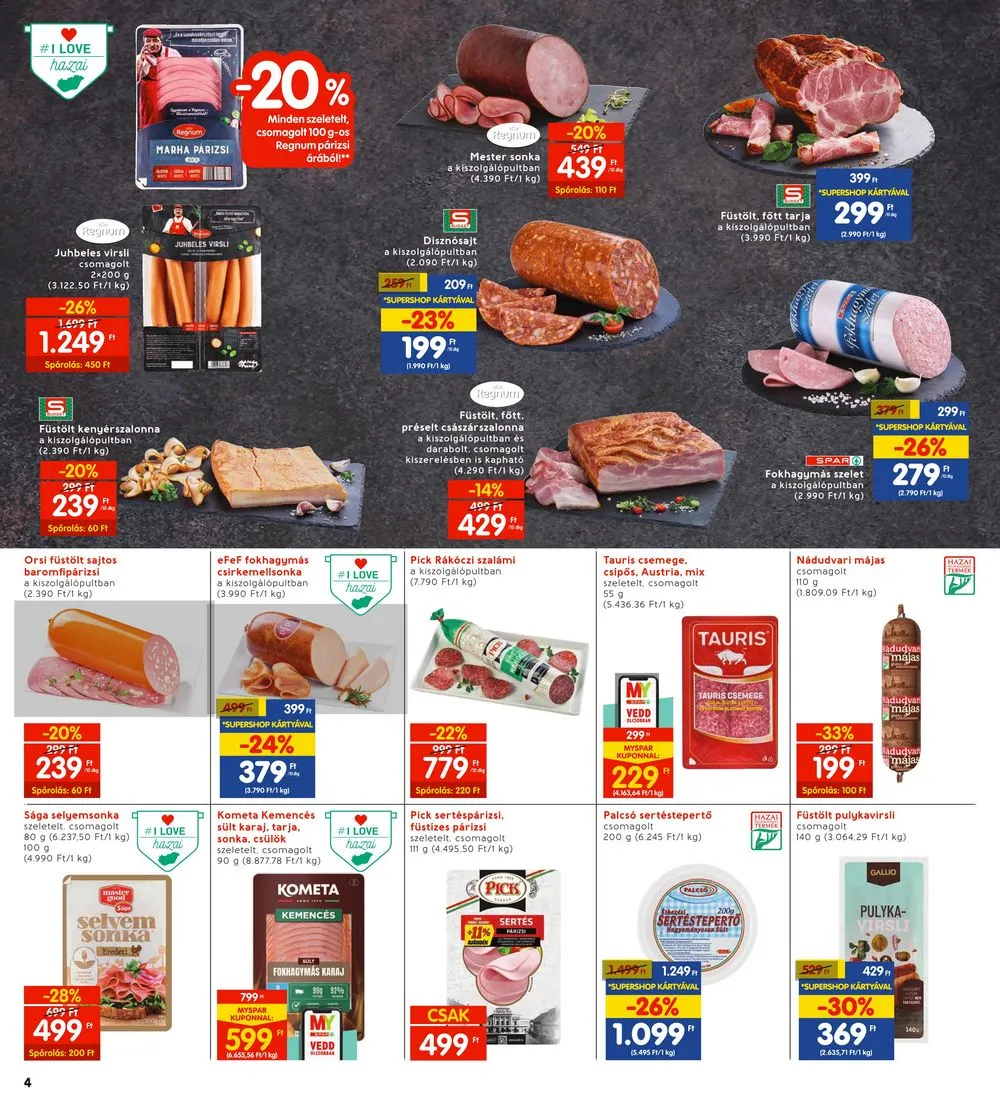 Interspar akciós újság 01.25–01.31 – 4. oldal