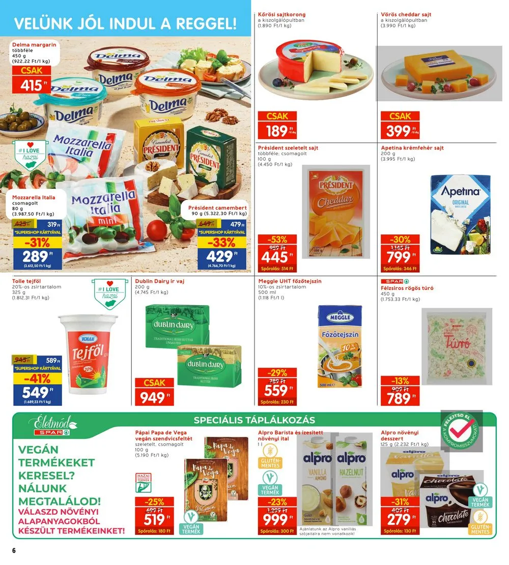 Interspar akciós újság 01.25–01.31 – 6. oldal