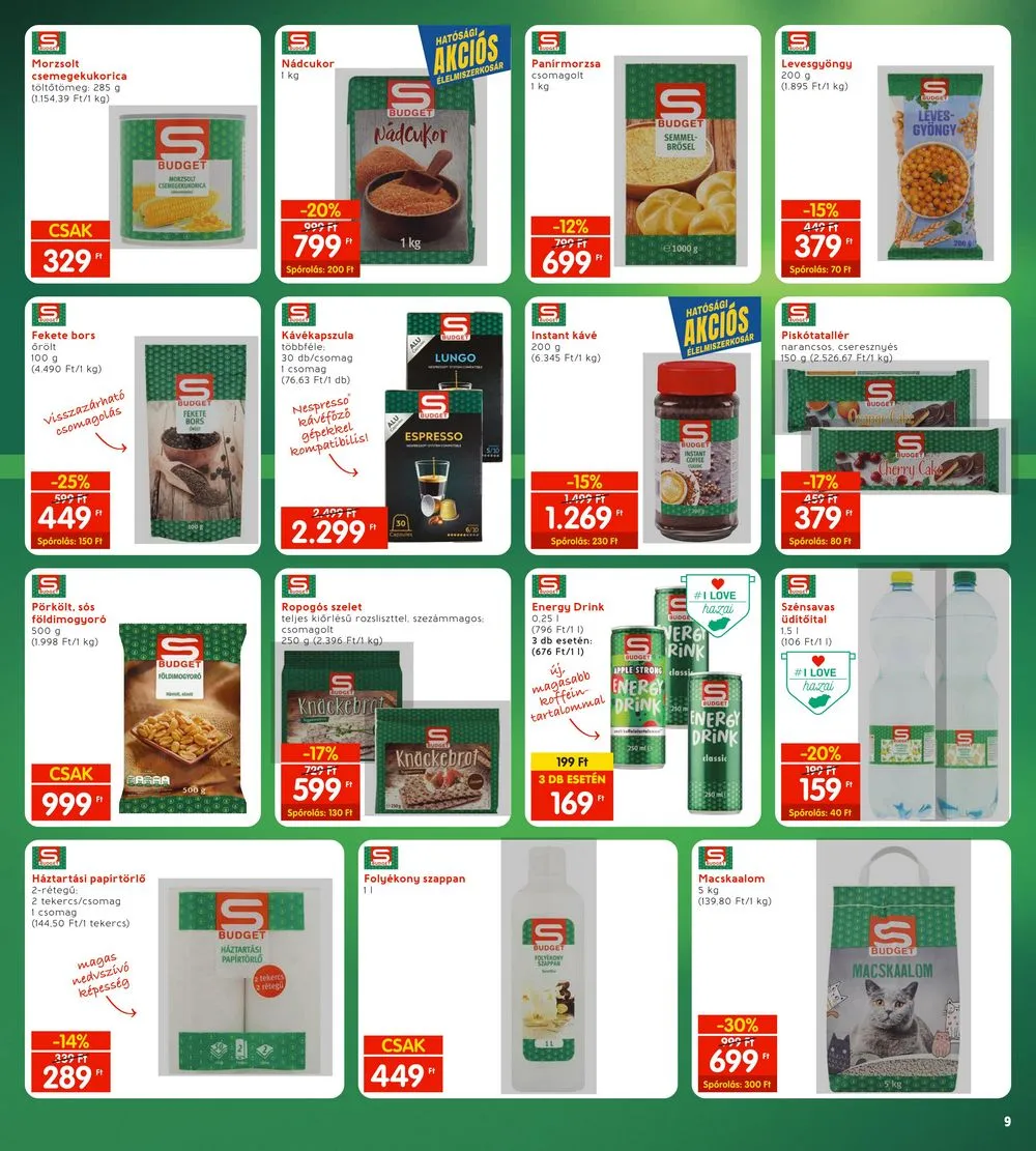 Interspar akciós újság 01.25–01.31 – 9. oldal
