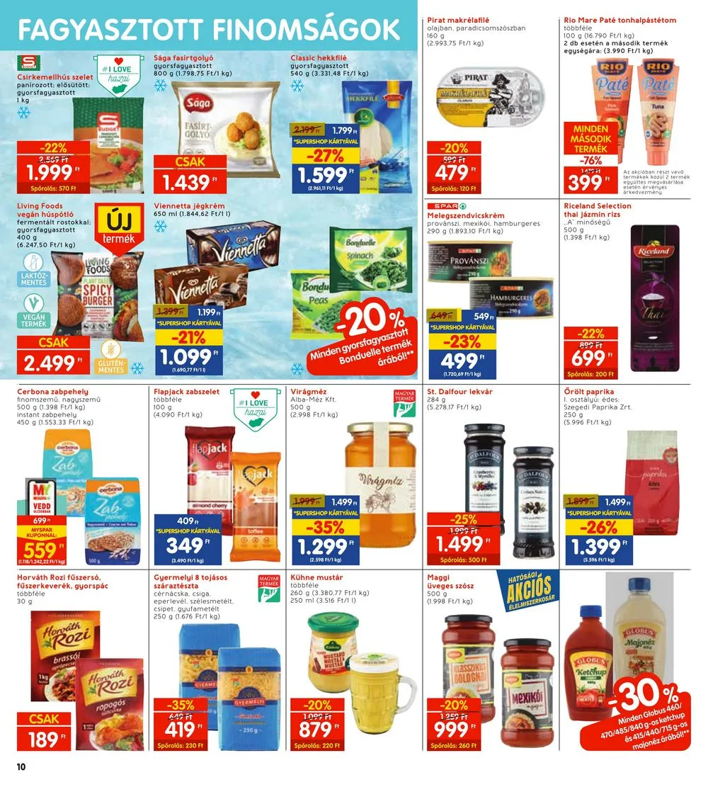 Interspar akciós újság 02.01–02.07 – 10. oldal
