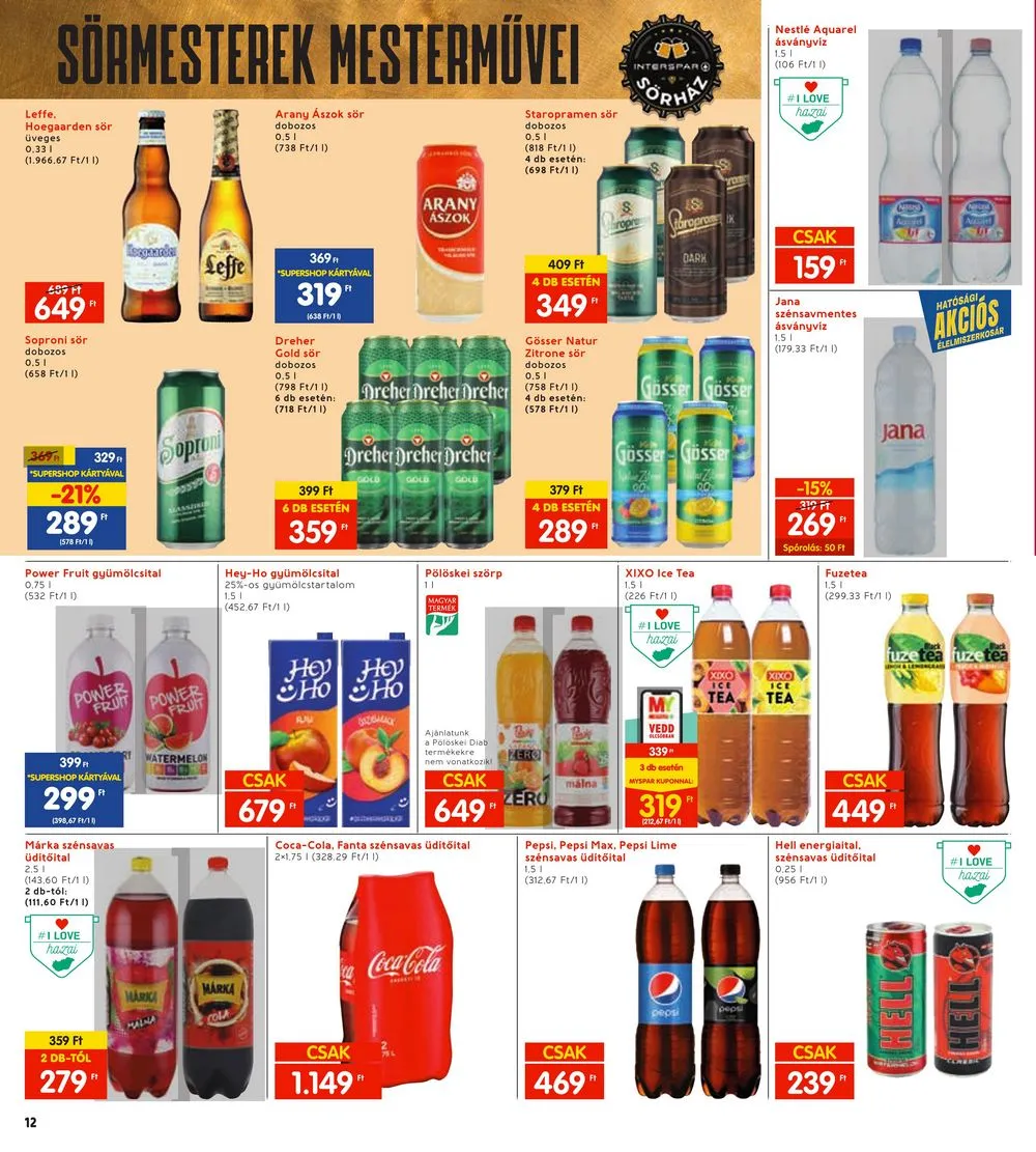 Interspar akciós újság 02.01–02.07 – 12. oldal