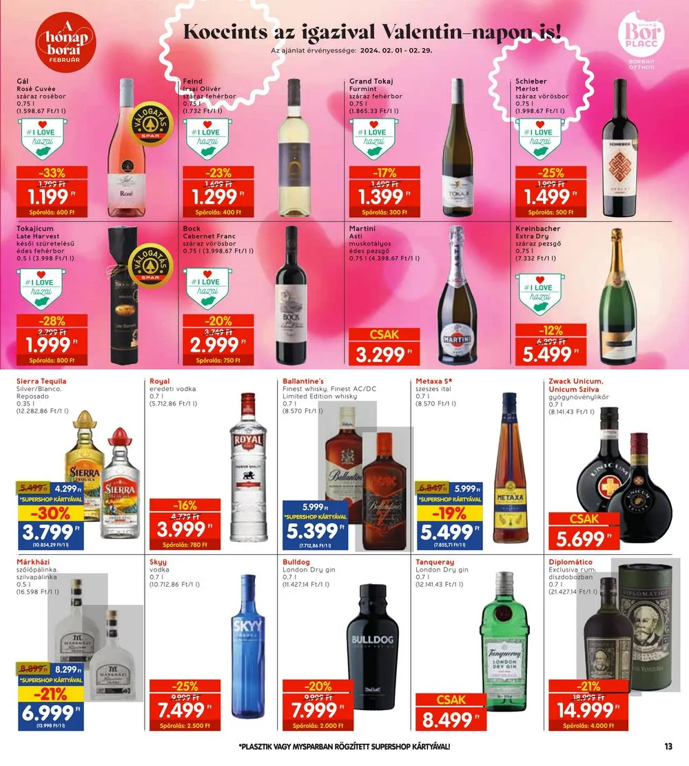 Interspar akciós újság 02.01–02.07 – 13. oldal