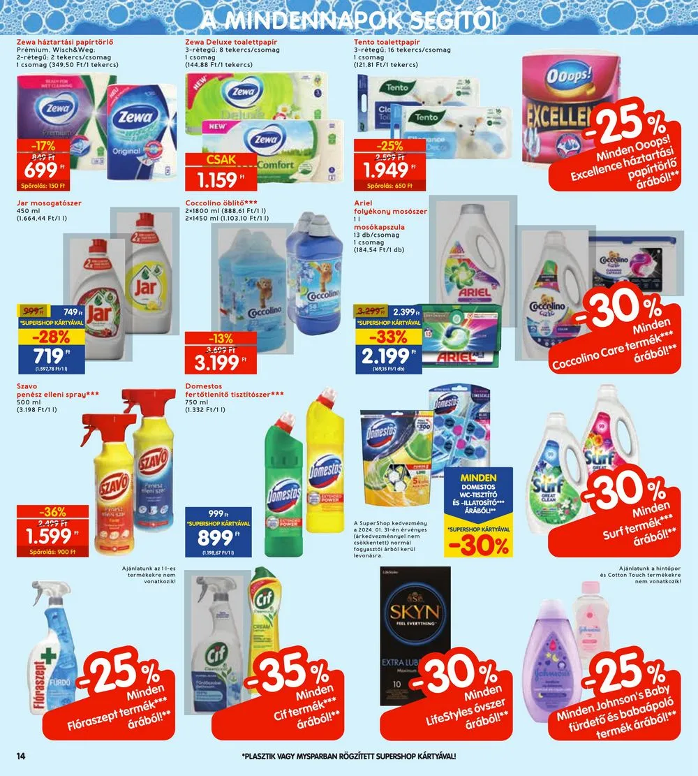 Interspar akciós újság 02.01–02.07 – 14. oldal