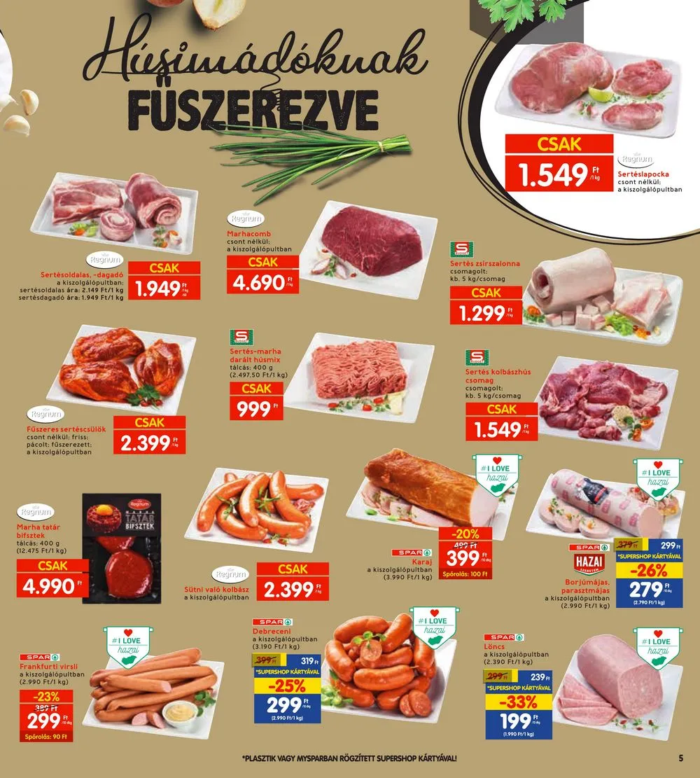 Interspar akciós újság 02.01–02.07 – 5. oldal